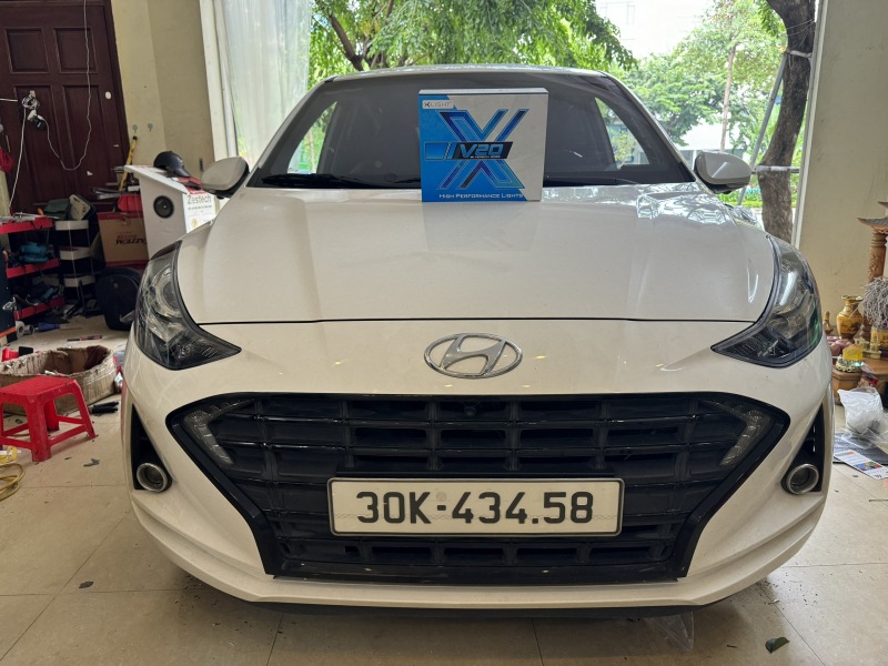 Độ đèn nâng cấp ánh sáng Độ Đèn Tăng Sáng Hyundai I10