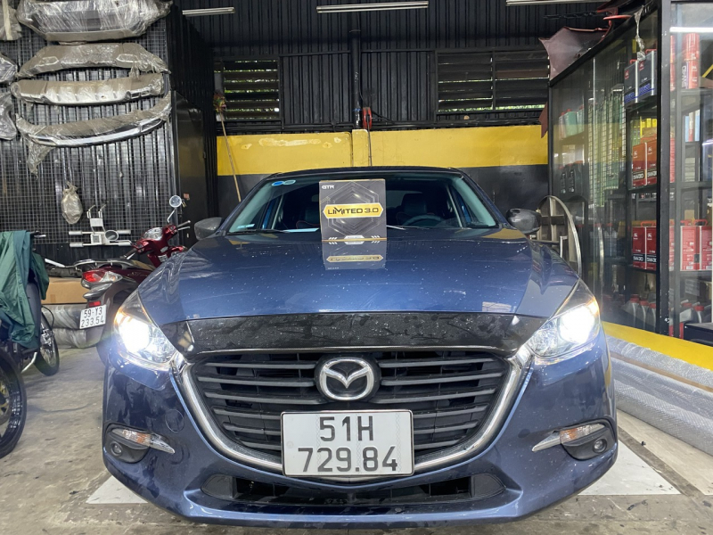 Độ đèn nâng cấp ánh sáng NÂNG CẤP BI LED LIMITED 3.0 CHO XE MAZDA 2