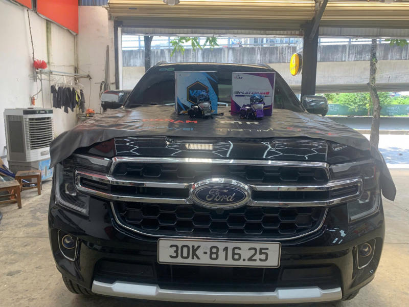 Độ đèn nâng cấp ánh sáng Nâng cấp ánh sáng cho xe ford everest với combo v30+ titan platinum plus 30K81625