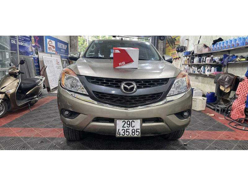 Độ đèn nâng cấp ánh sáng Nâng cấp bi gầm R8 cho xe Mazda BT50