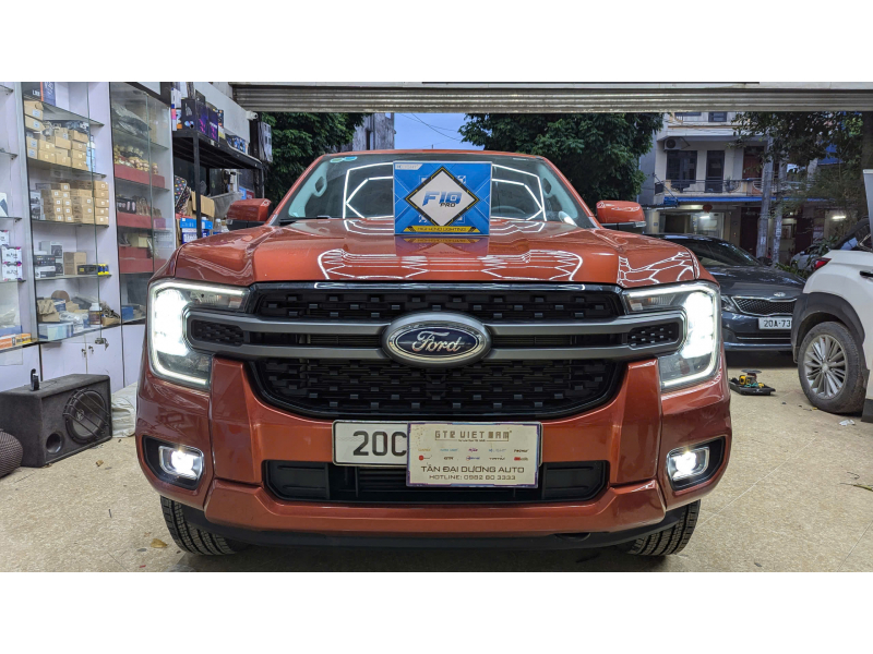 Độ đèn nâng cấp ánh sáng NÂNG CẤP BI GẦM LED XLIGHT F10 PRO TĂNG SÁNG FORD RANGER