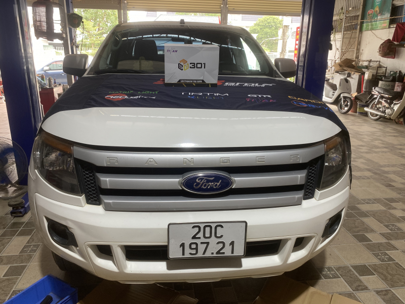 Độ đèn nâng cấp ánh sáng Nâng cấp bi gầm tăng ánh sáng cho xe ford ranger