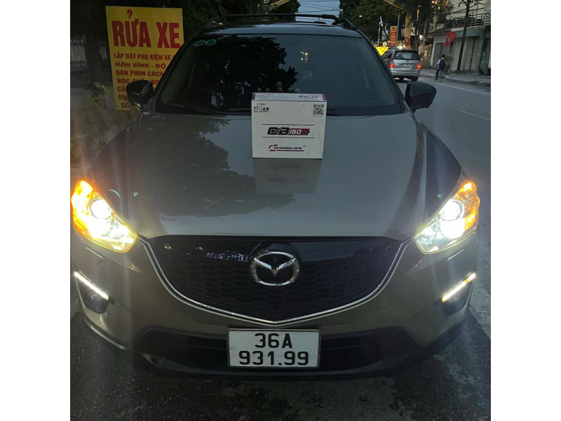 Độ đèn nâng cấp ánh sáng Mazda