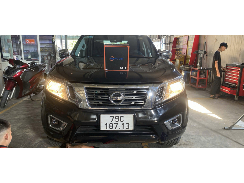 Độ đèn nâng cấp ánh sáng Nâng cấp bi gầm Henvvei GT1 3 nhiệt màu tăng sáng cho xe Nissan Navara 79C18713